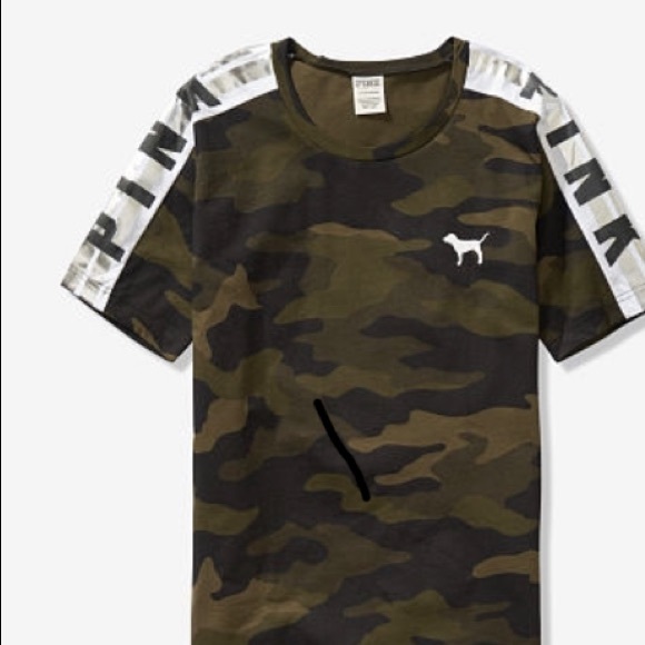 (Sold) Campus Camo Short sleeve Tee - Picture 3 of 3